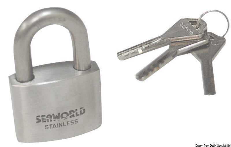 Osculati Heavy Duty AISI316 Padlock Arc 40 MM