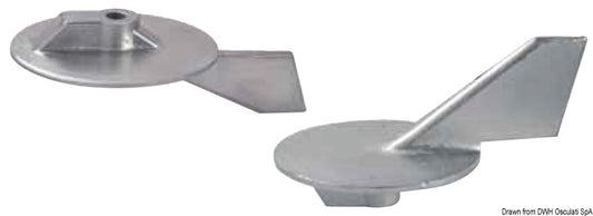 Osculati Zinc Fin Anode for Yamaha/Mariner 50-90 HP Outboards