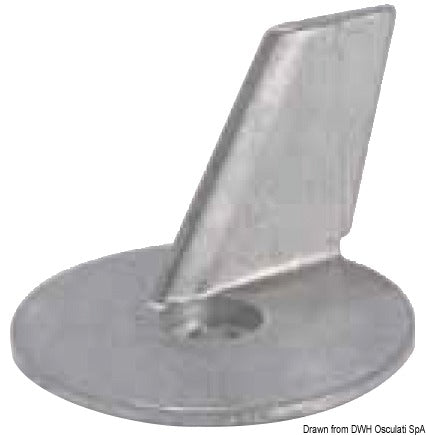 Osculati Zinc fin anode for Suzuki 20/35 HP 2/3 cylinders, 2/4-stroke