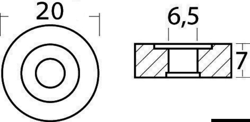 Suzuki Zinc Ring Anode F. Suzuki Outboard Engines 4/300HP