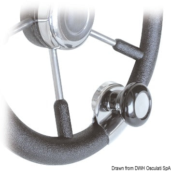 Osculati Black Hand Grip 45.134.01 - Marine Boat Handle