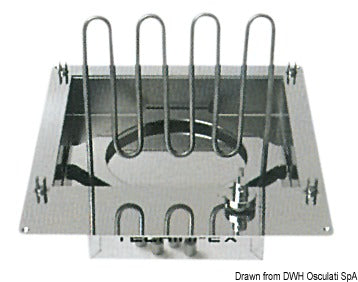 Osculati Compact Electric Barbecue - Marine Grade