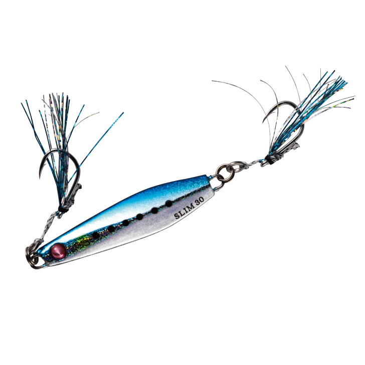 Hayabusa Jack Eye Shot Slow Slim 60g – Blue Sardine
