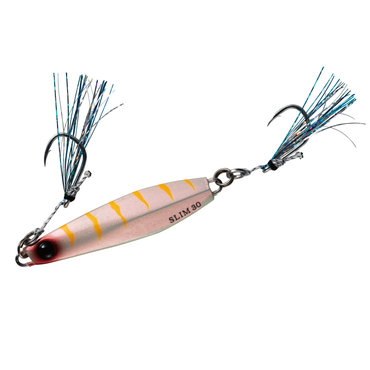 Hayabusa Jack Eye Shot Slow Slim 20g – UV Shrimp Glow