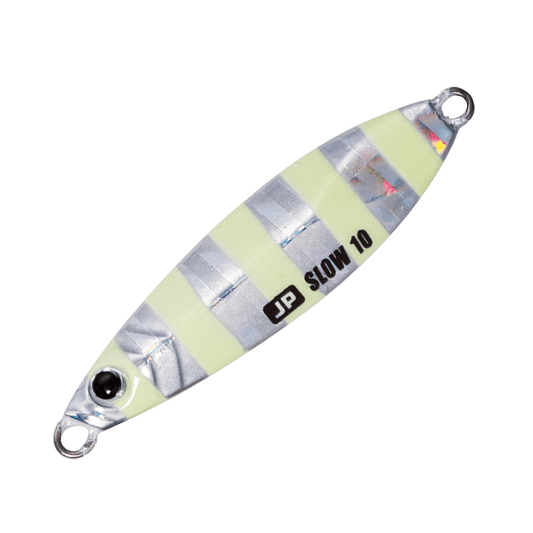 Major craft Jig para Slow 40g Zebra Glow