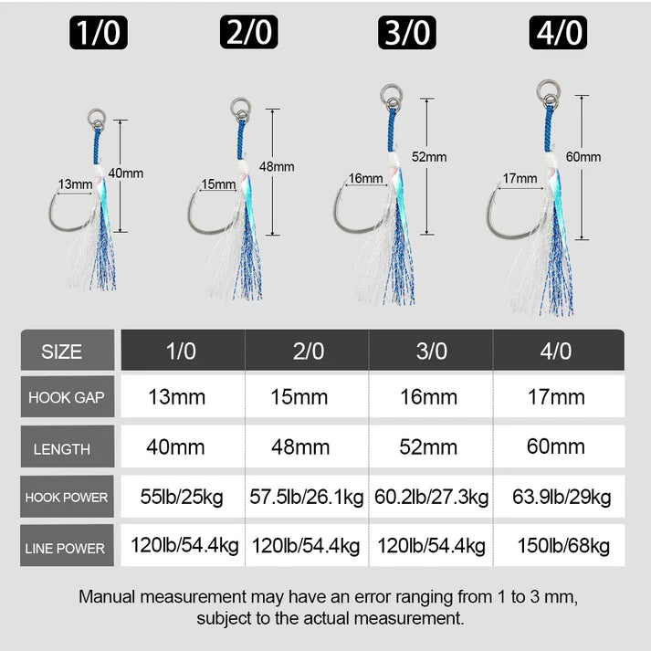 Jigging Pro Assist Hook SH11