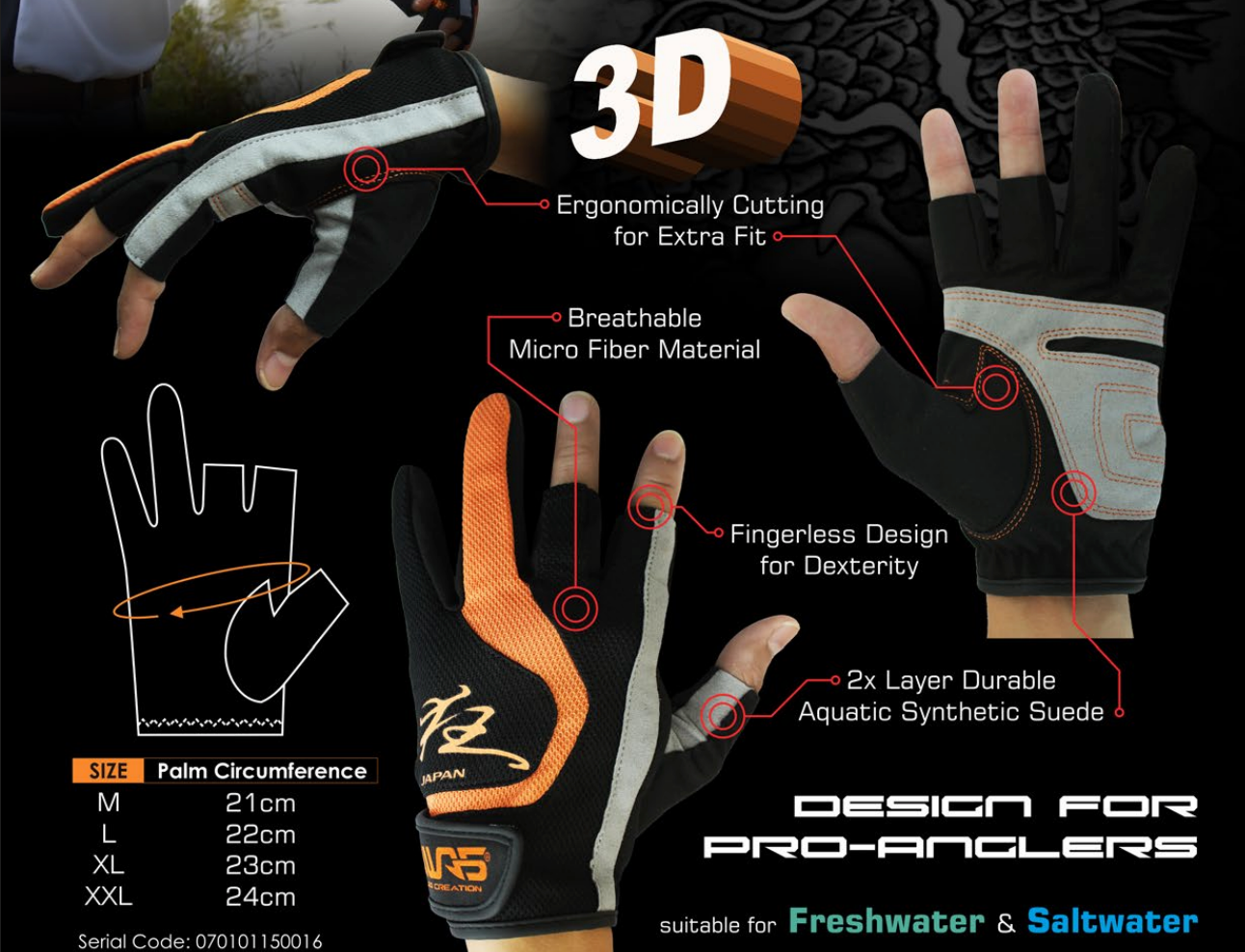 Gawas Fishing Glove