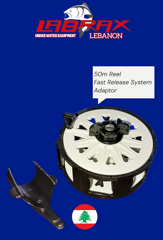 Labrax Speargun Reel 50m