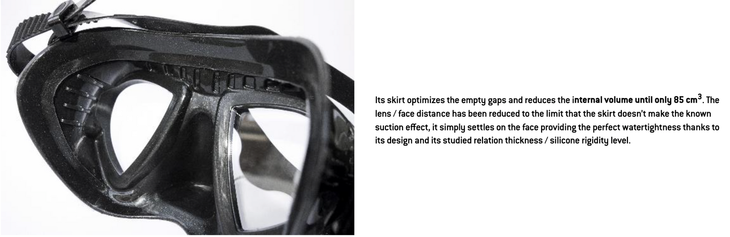 Cressi Nano Diving Mask – Dual Frame