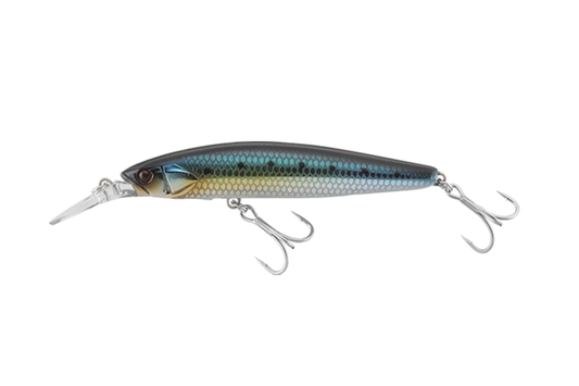 Jackall Big Backer Wangan Minnow 128S-LB Uroko HL Seguro Iwashi