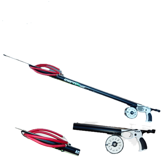 Labrax Speargun Dart 90cm + 50m Reel (Line Included)