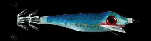 Megapro MSQ-Big Eye S 70mm – Unweighted Boat Egi Squid Jig | 5 Colors