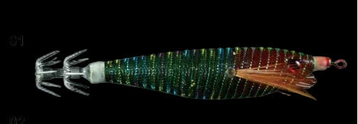 Megapro MSQ-Buntar S 75mm – Unweighted Boat Egi Squid Jig | 5 Colors