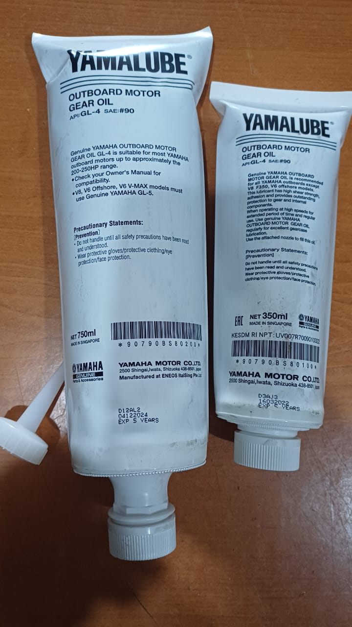 Yamalube Valvoline Gear Oil