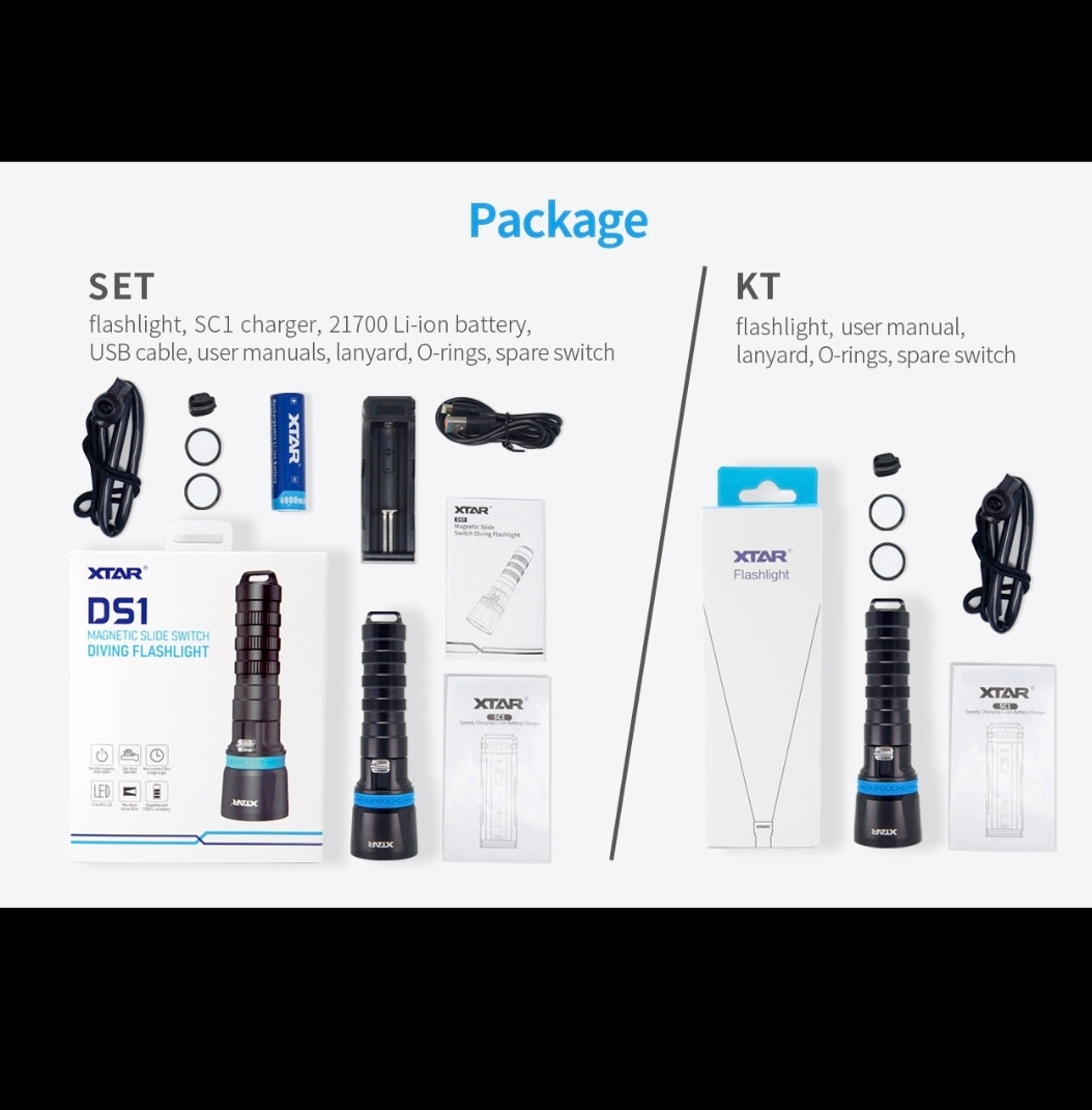 XSTAR LED Dive Light