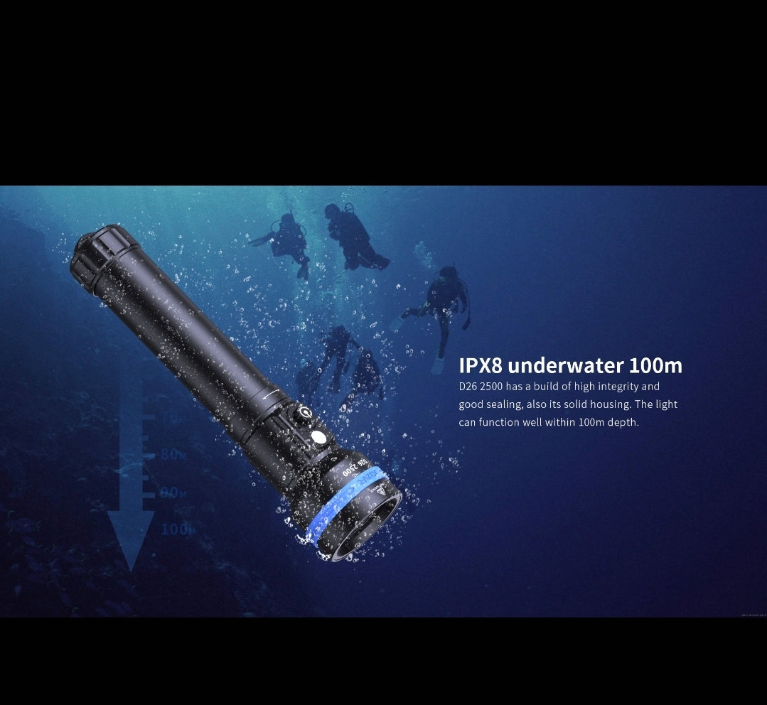 XSTAR LED Dive Light