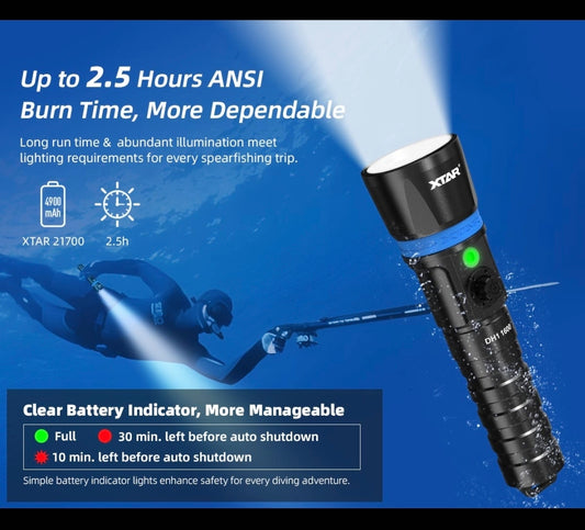 XSTAR LED Dive Light
