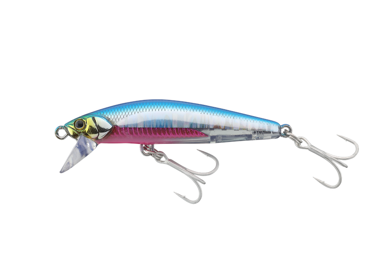Jackall Big Backer Fit Minnow 70 Blue & Pink Lure