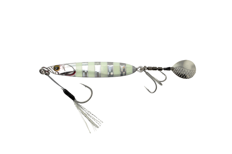 Jackall Big Backer E-blade 15g Glow Stripe