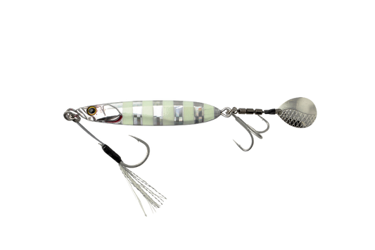 Jackall Big Backer E-blade 15g Glow Stripe
