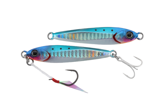 Jackall Big Backer Jig 30g - Iwashi Glow Belly Border HL Lure