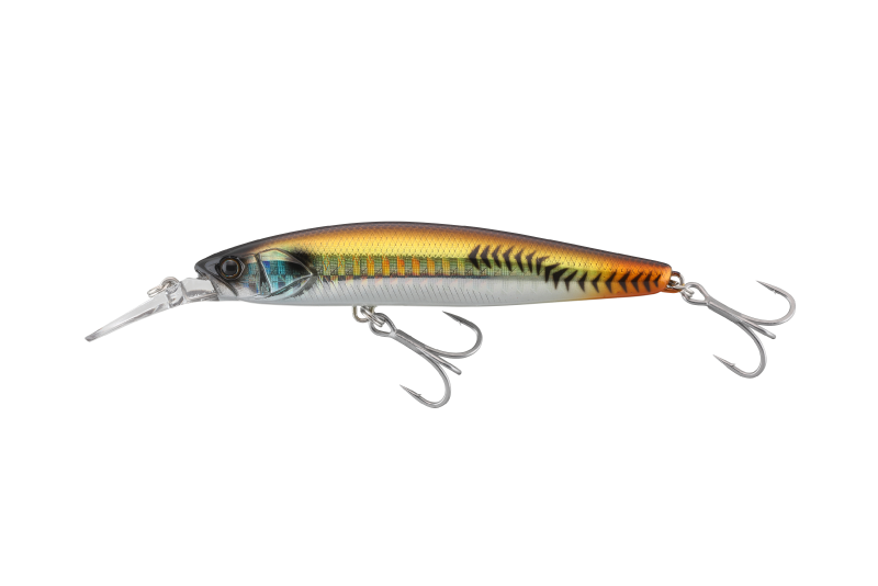 Jackall Big Backer Wangan Minnow 98S-LB Mazume Gold Bait