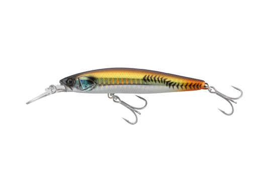 Jackall Big Backer Wangan Minnow 98S-LB Mazume Gold Bait