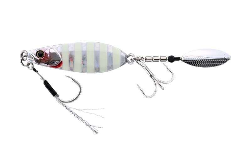 Jackall Big Backer E-blade W 40g Glow Stripe