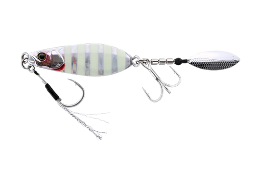 Jackall Big Backer E-blade W 40g Glow Stripe