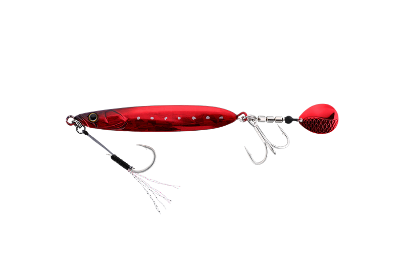 Jackall Big Backer E-blade 40g - Kanai Ruby UV Lure