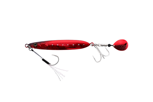 Jackall Big Backer E-blade 40g - Kanai Ruby UV Lure