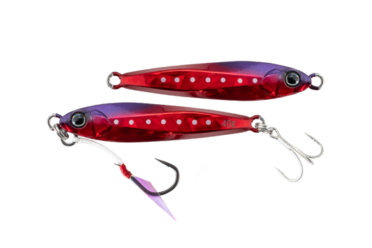 Jackall Big Backer Jig 20g - Kanai Ruby UV Lure