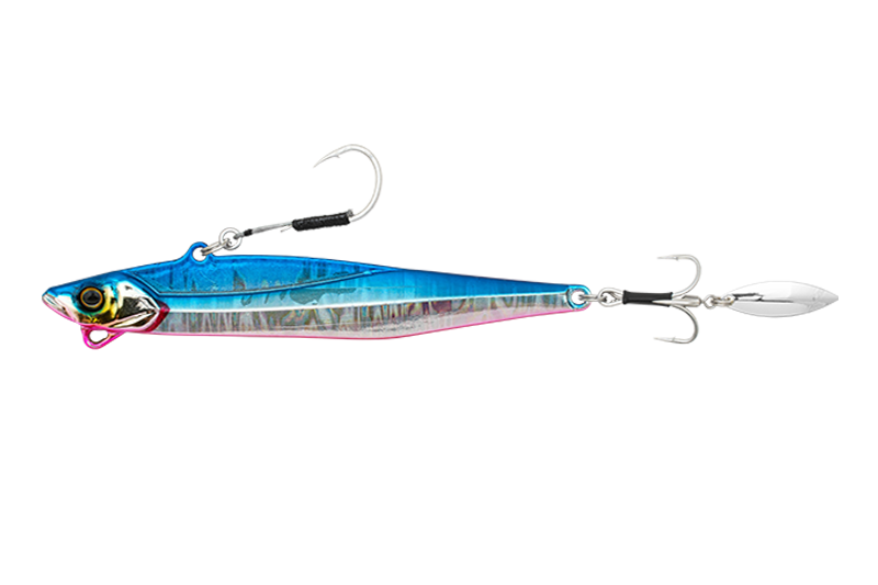 Jackall Big Backer E-blade S 40g - Blue & Pink Lure