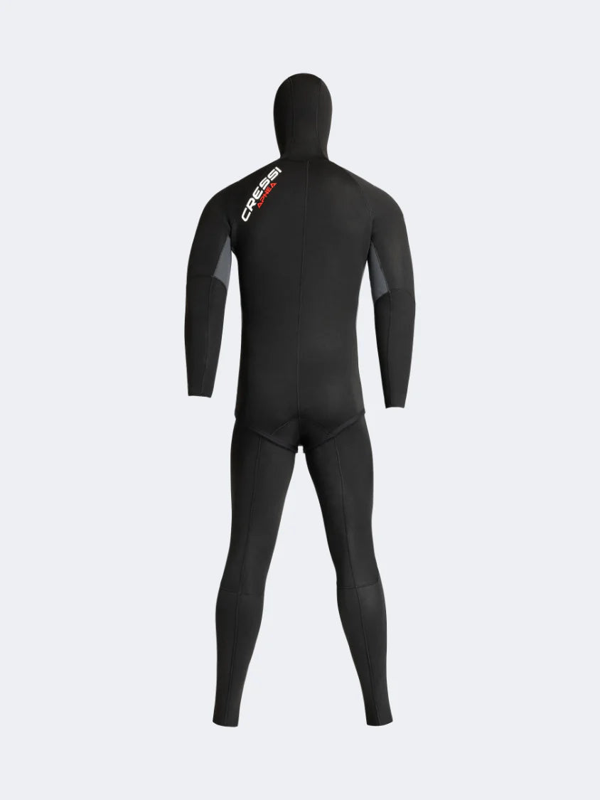 Cressi Apnea Men's 5mm Two-Piece Freediving Wetsuit Black
