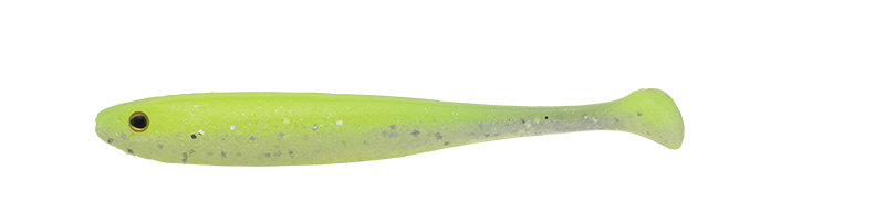 Jackall Peaceton Shad 2.8” Chart Pearl Silver x6