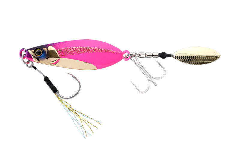 Jackall Big Backer E-blade W 30g - Cho Sagoshi Pink Spark Lure