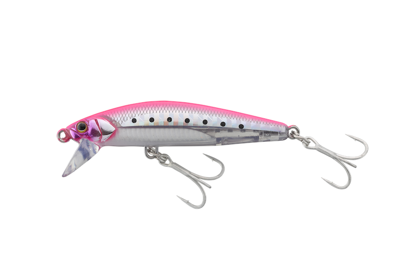 Jackall Big Backer Fit Minnow 70 Pink Back Iwashi Lure