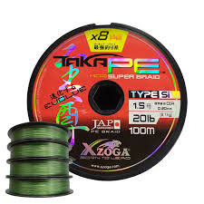 Xzoga X.braid X8 TAKA-PE6 (0.40mm) 1500Y - 80LB