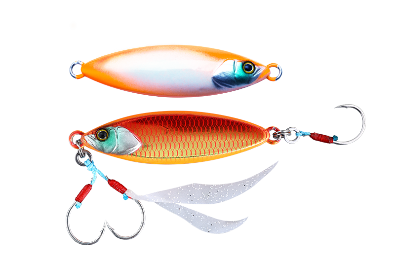 Jackall Flag Trap Leaf 40g - Meimetsu Orange Glow