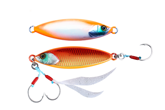 Jackall Flag Trap Leaf 40g - Meimetsu Orange Glow