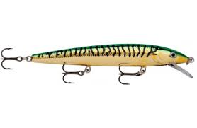 Rapala HJ12 Husky Jerk Gold Green Mackerel