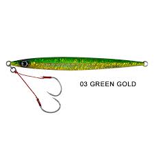 Major Craft Jig 100g - Gold Green