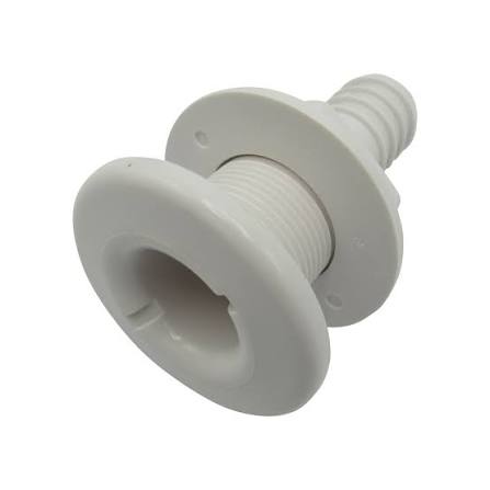 White Boat Drain Plug