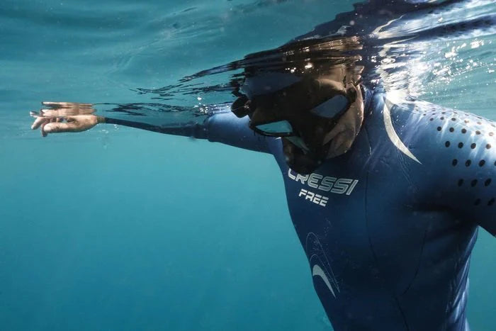 Cressi Atom Freediving Mask Green/Black