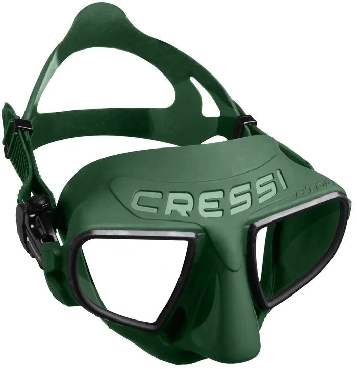 Cressi Atom Freediving Mask Green/Black