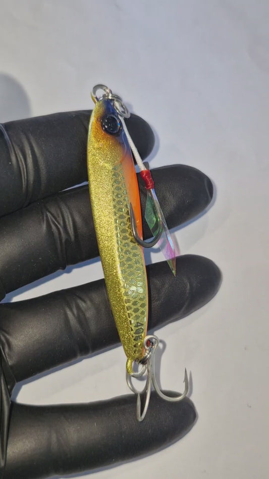 Jackall Big Backer Jig 30g Syogotan Orange Gold