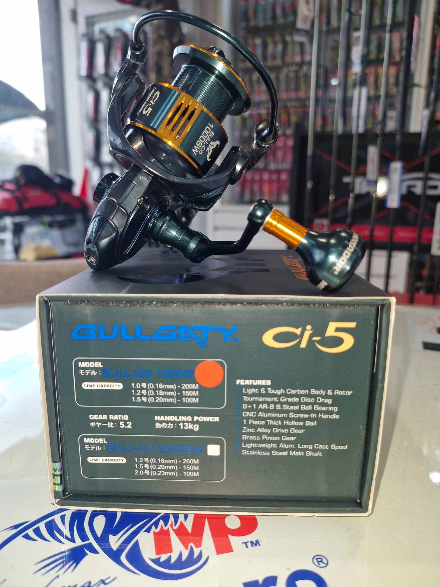 Gawas GW Reel Spinning Bullgaty - CI5 1000SW
