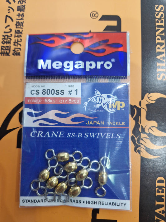 Megapro Crane Swivel SS-B 8S | CS 800SS Size 1
