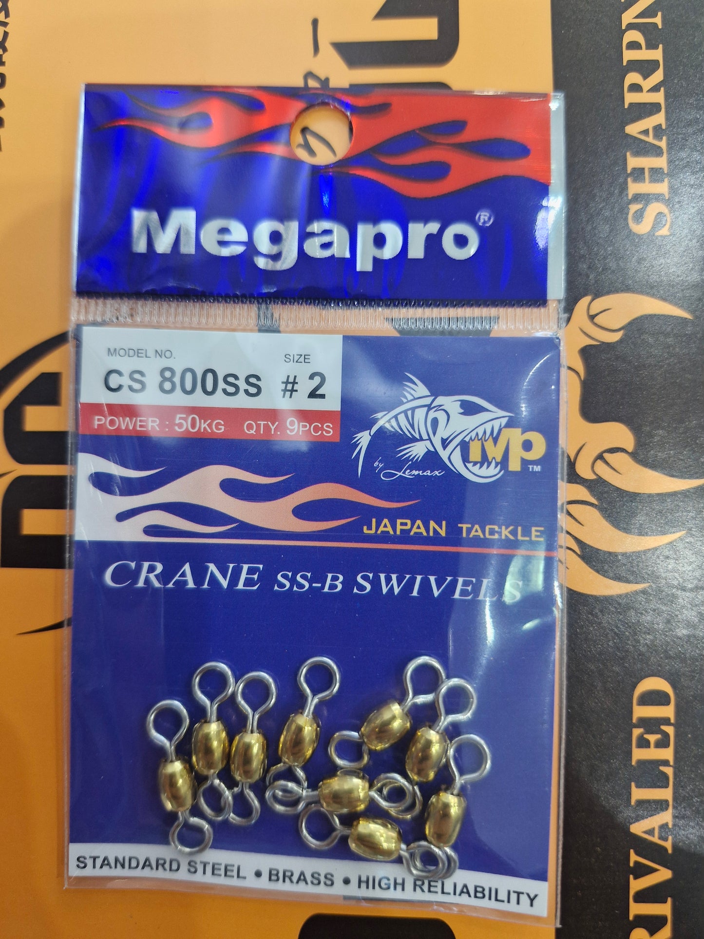 Megapro Crane Swivel SS-B 9S | CS 800SS Size 2