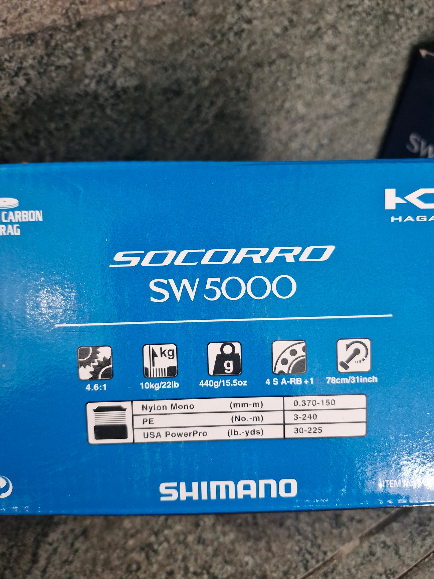 Shimano Socorro SW Spinning Reel